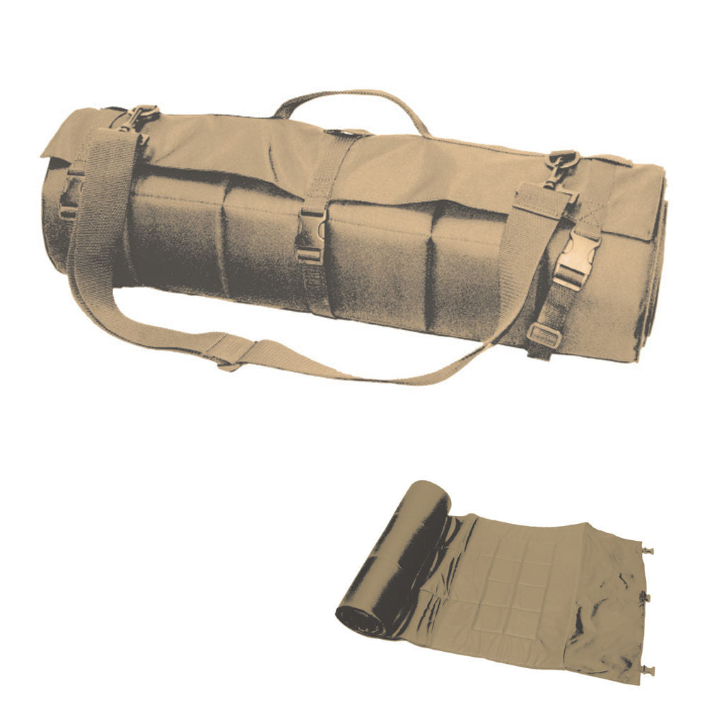 Shooting Mat Roll Up 27X85IN Tan