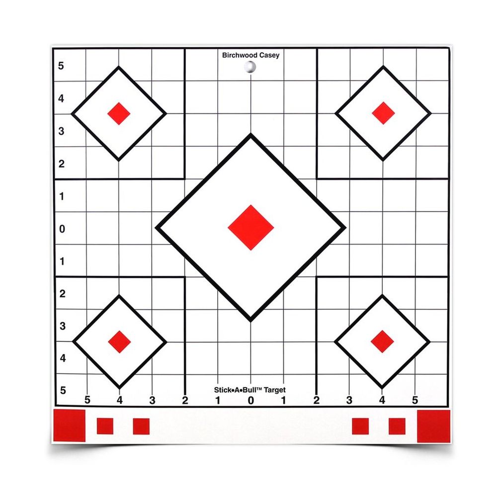 Stick-A-Bull 12" Adhesive Sight-In - 5 Sheets