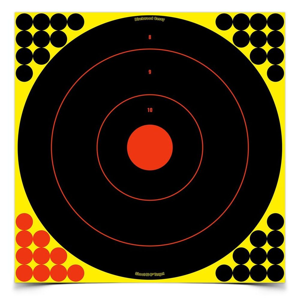 Shootnc 17.25" Bullseye Target / 100 Sheet Pack