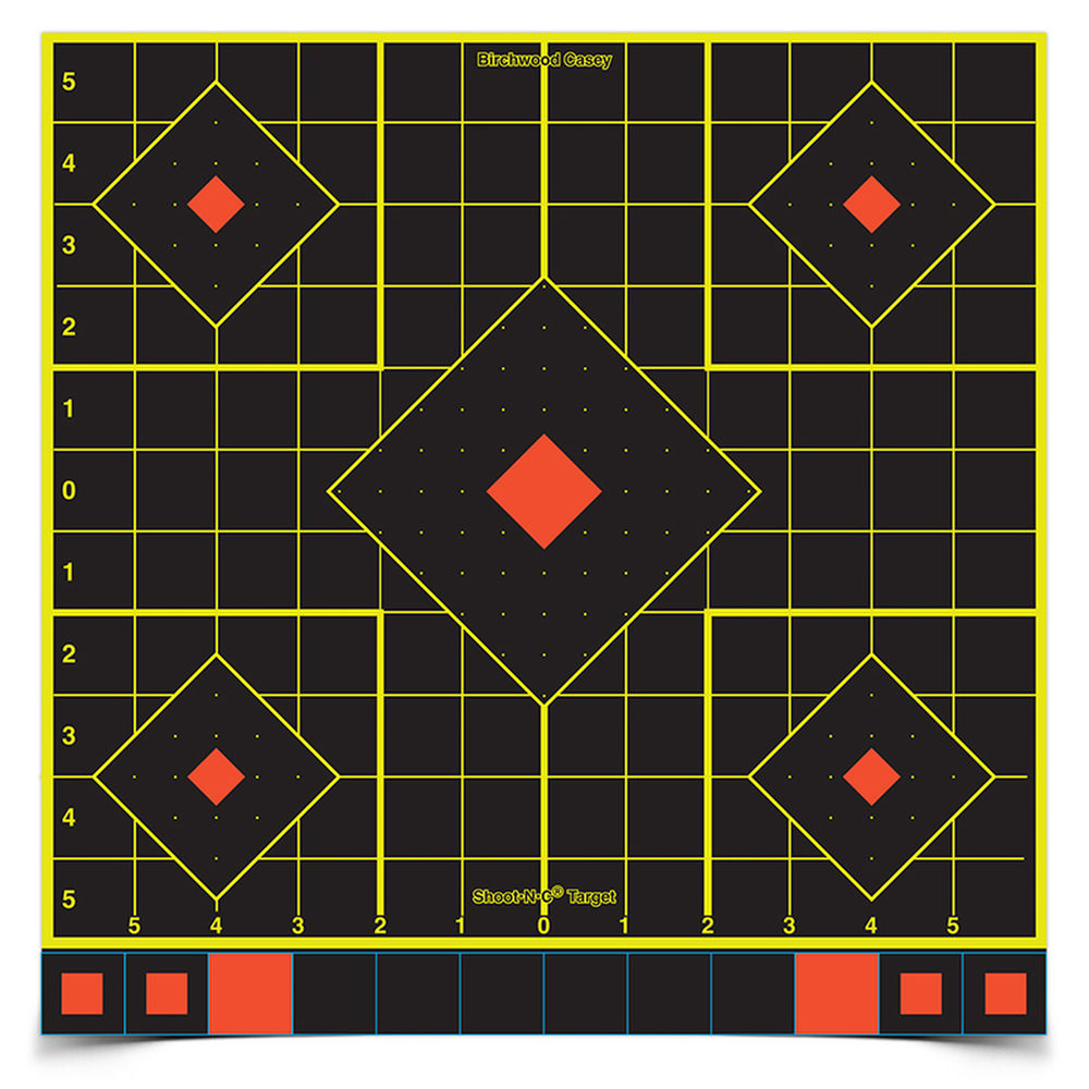 Shootnc 12" Sight-In Target / 100 Sheet Pack