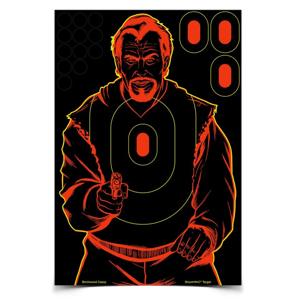 Shootnc 12" X 18" Intruder Target / 12 Targets