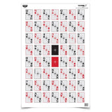 EZE-SCORER 23IN X 35IN 52-CARD SHOOT-UP - 5 PAPER TARGETS (FOLDED) photo 1