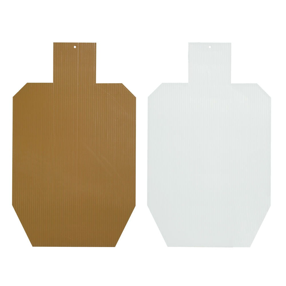 Sharpshooter IPSC White/Brown Plstc