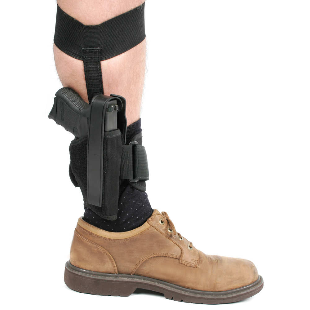 10056 - Nylon Ankle Holster Right-Hand Size 1 Black