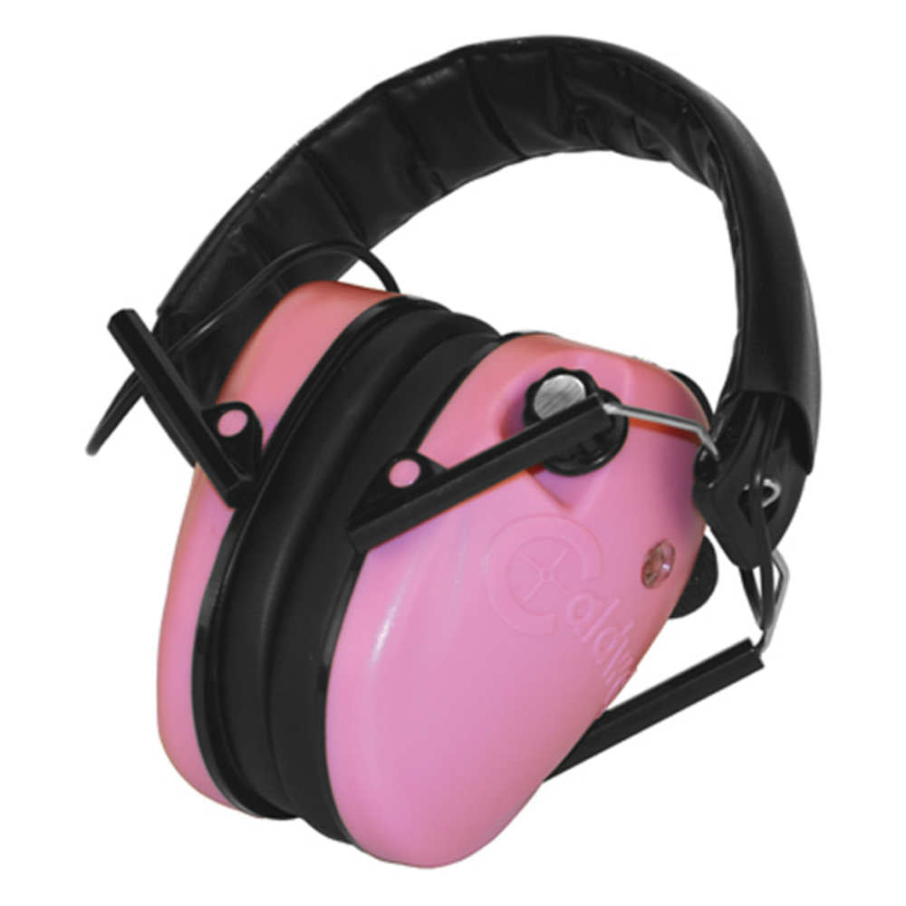 E-Max Low Profile Electronic Hearing Protection Pink