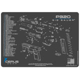 Sig P320 Schematic Gray/Blue photo 1