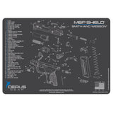 M&P Shield Schematic Grey photo 1
