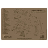 M&P Shield Schematic Coyote photo 1