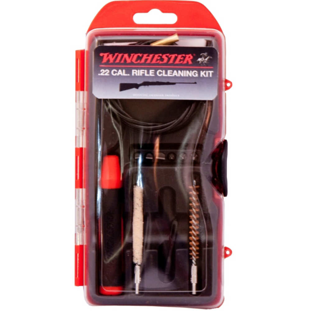 Winchester 12-Piece 22 Caliber Rifle Cleankit Pullthroug