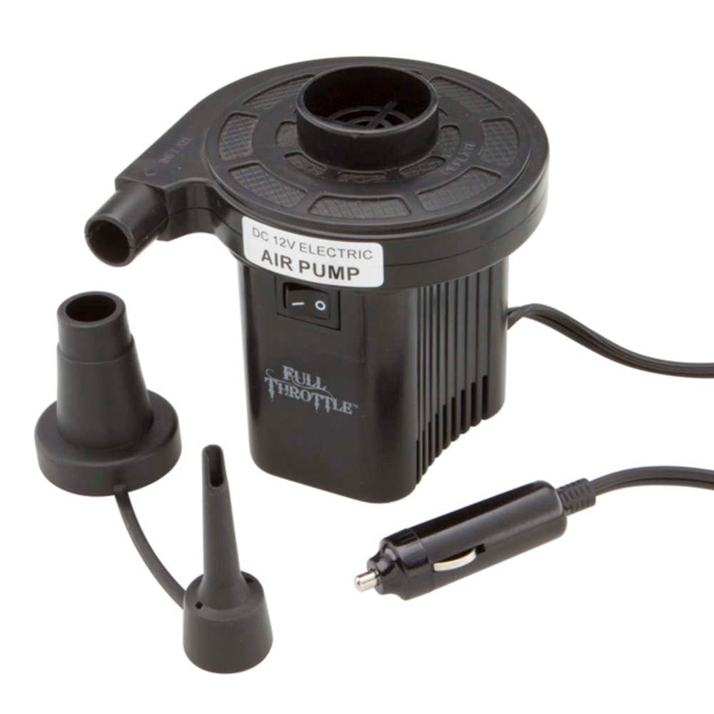 Compact 12V Air Pump Black