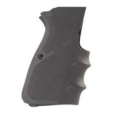 Brown HP Molded Grip Rubber with Finger-Groove Grooves photo 1