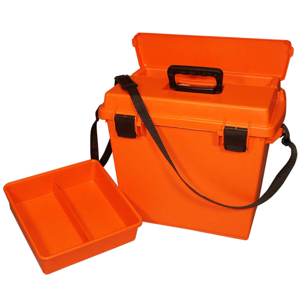 18.5" Sportsmens Util Dry Box Extra-Large - Orange 18.5" x 13" x 15.25"