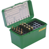 Deluxe Lge Rifle Ammunition Case - 50-Round Magazine, Green photo 1