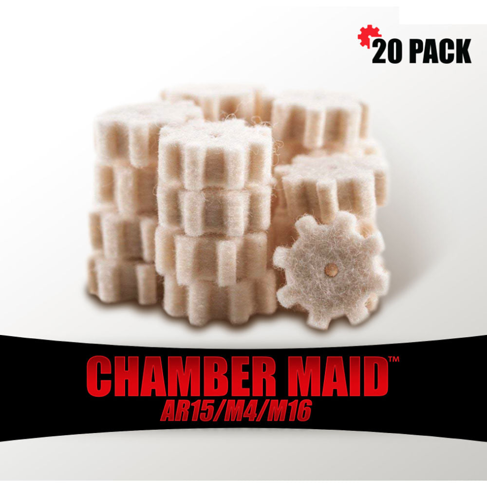 Chmbr Maid 556mm Caliber Star Swabs 20-Pack
