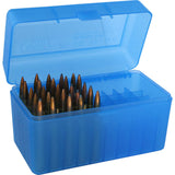 AMMO BOX - 50 RD FLIP TOP 375 REM BLU photo 1