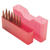 Sliptop Medium Rifle Cartridge Box - Clear Red 20-Round Magazine photo 1