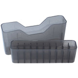 Sliptop Small Rifle Cartridge Box - Clear 20-Round Magazine, Smoke photo 1