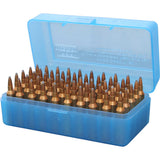 50RD FLIP TOP BOX WSSM 500 S&W CLR BLU photo 1