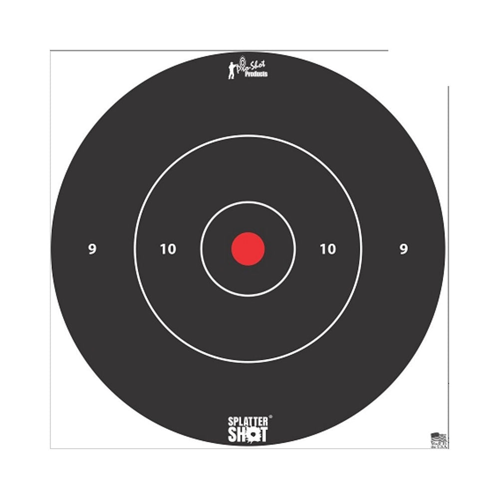 12" White Bulls Target Heavy Tag Pepper 12-Pack Bag