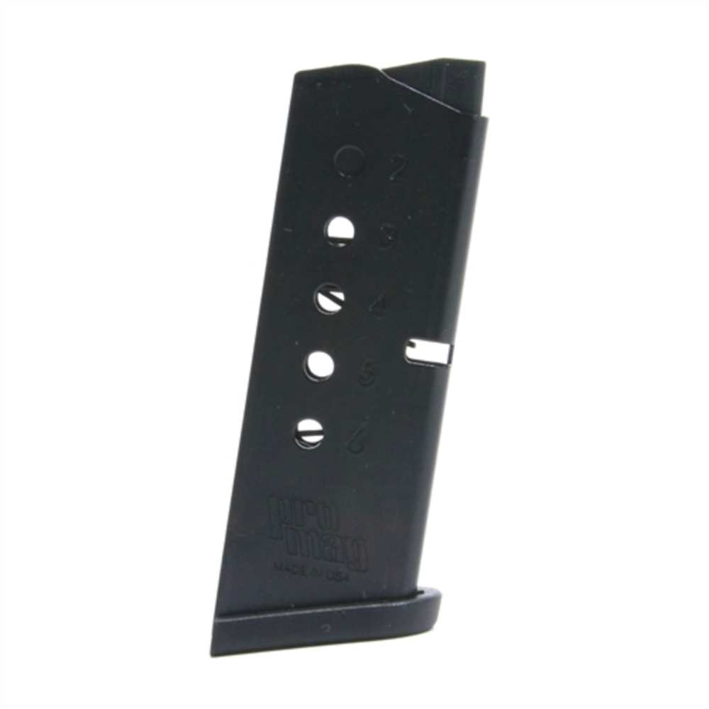S&W BODYGUARD 380ACP BL 6RD STEEL MAG