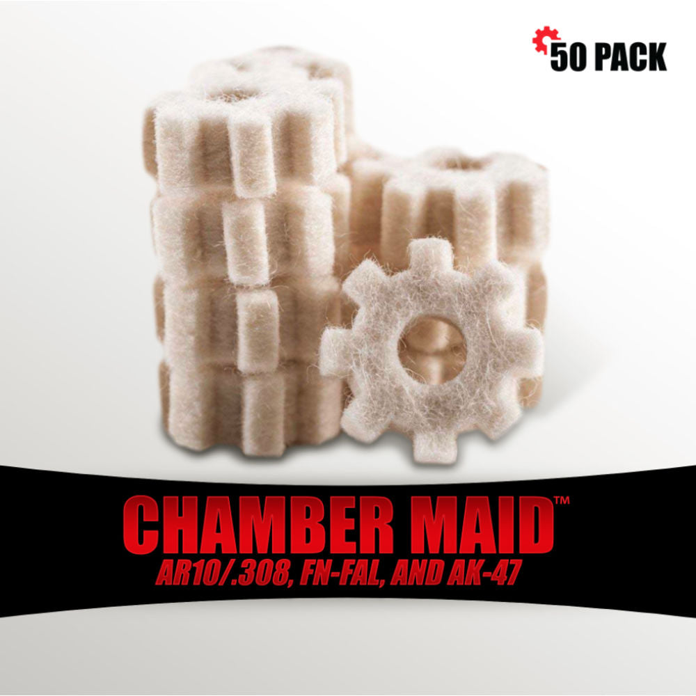 Chmbr Maid 308 Caliber Star Swabs 50-Pack