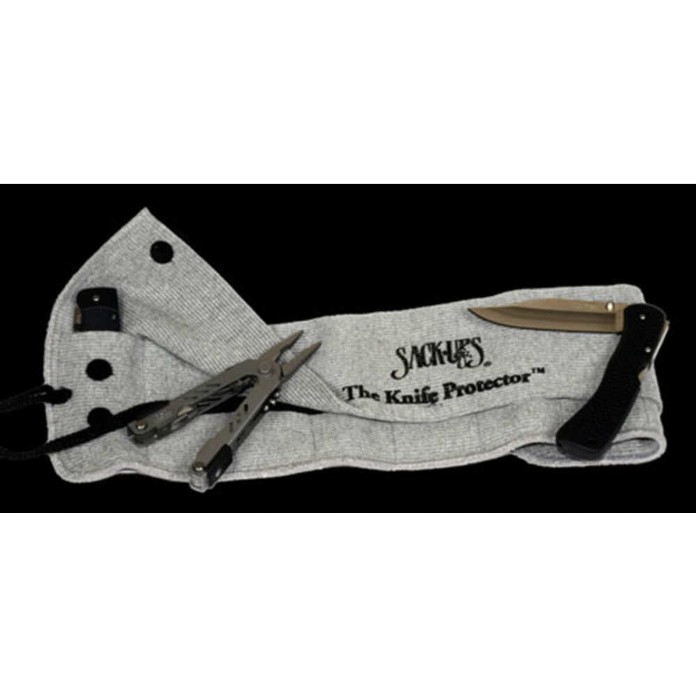 PROTECTOR 10 KNIFE ROLL FLDRS PL-GRY