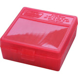 P100 Medium Handgun Ammunition Box - Clear Red 100-Round Magazine photo 1