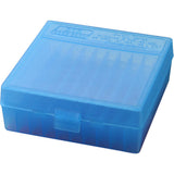 P100 XLG HNDGN AMMO BOX 100RD - CLR BLUE photo 1