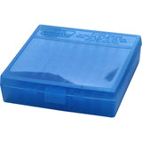 P100 Lge Handgun Ammunition Box - Clear 100-Round Magazine, Blue photo 1