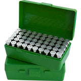 P50 Extra-Large Handgun Ammunition Box - 50-Round Magazine, Green photo 1