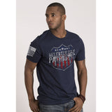 Mens Tshirt Relentlessly Patriotic Nvy S photo 1