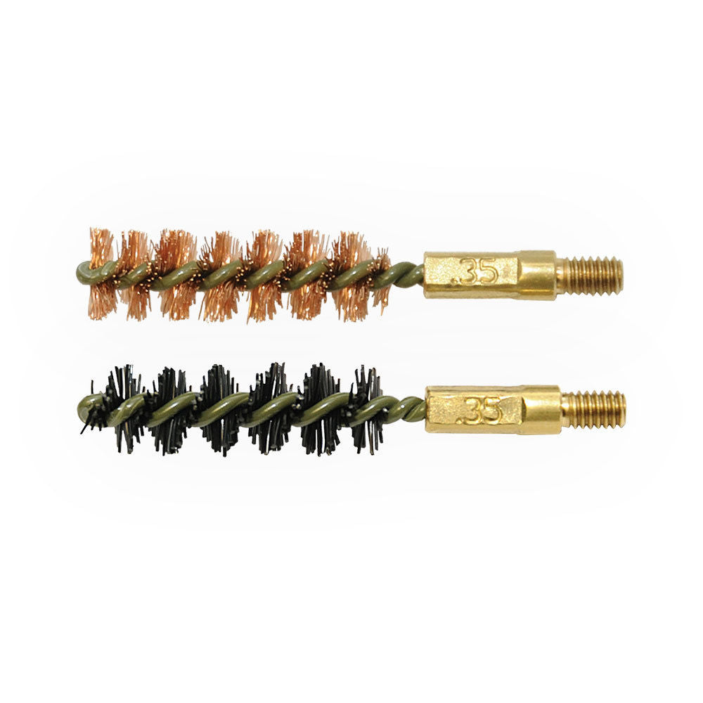 35 Caliber Bore Brush 2 Pack 1 Nylon/1 Bronze