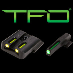 TFO S&W M&P Set Green Yellow