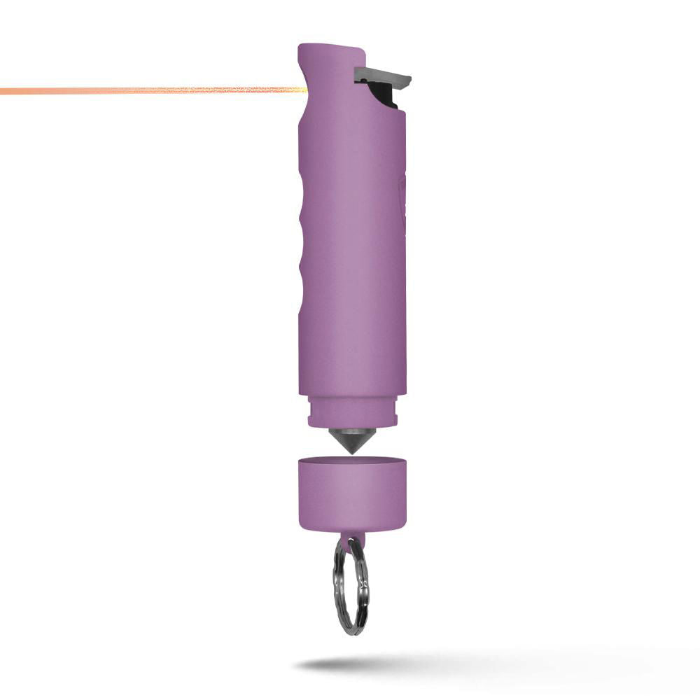 Sec Harm Emer Glass-Break Hammer Key Spray Lil