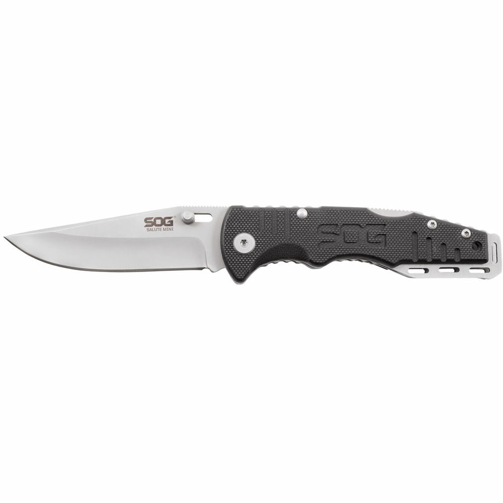 SALUTE MINI- BEAD BLAST G10 FOLDING KNF