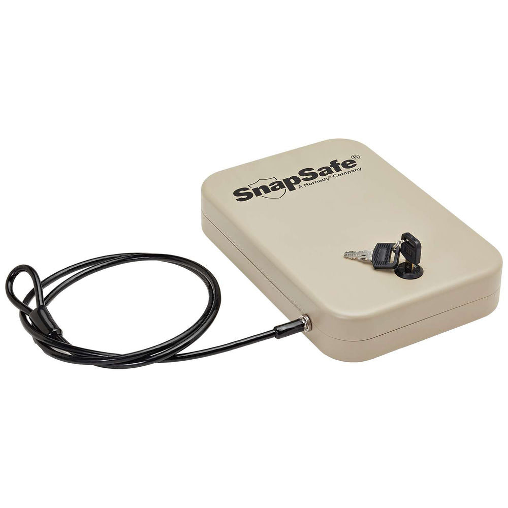 SNAPSAFE LOCK BOX WITH KEY LOCK LG FDE