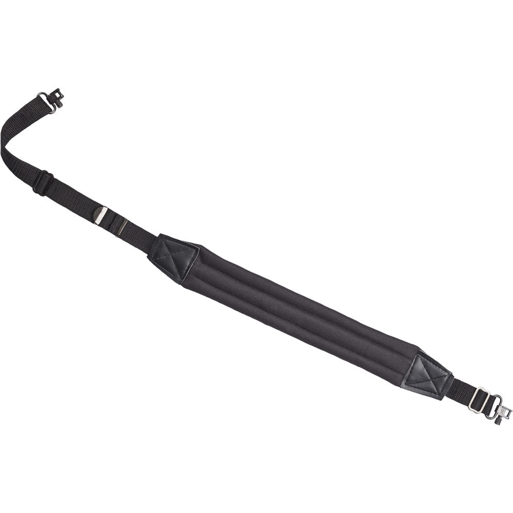 Black Deluxe Padded 1" Rifle Sling Swivels