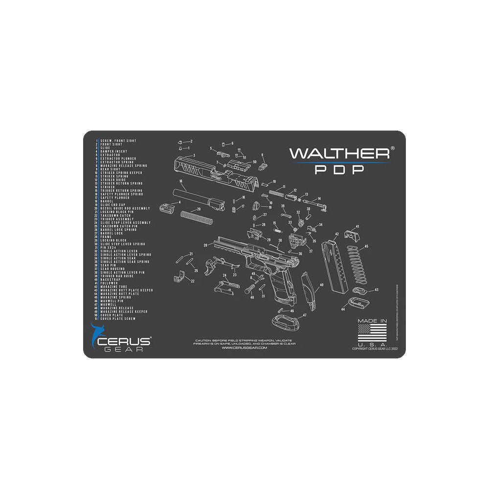 Walther PDP Scheme Charcoal Gray