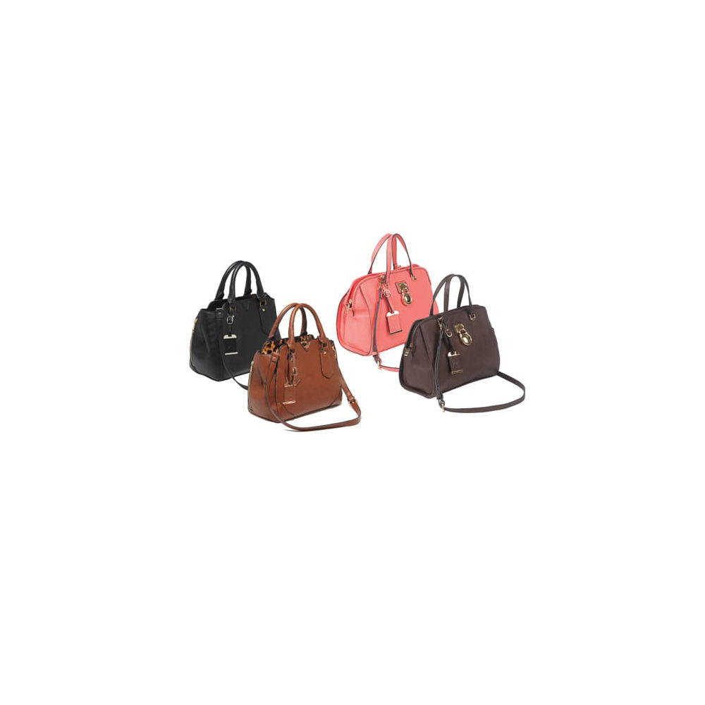 Satchel Purse with Holster Choc Brown