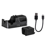 CHARGE CRADLE DUAL INC ONE BATTERY/CABLE photo 1