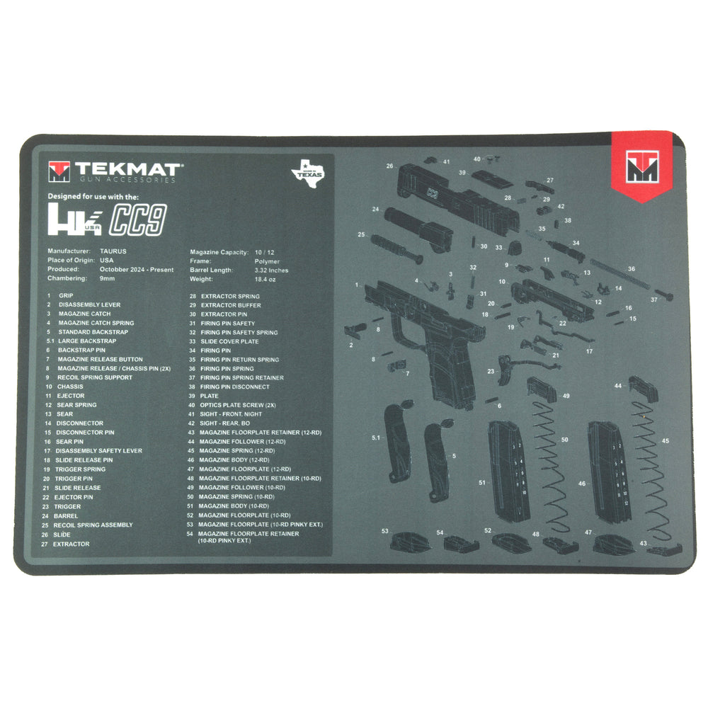 Tekmat HK CC9 Gun Cleaning Mat