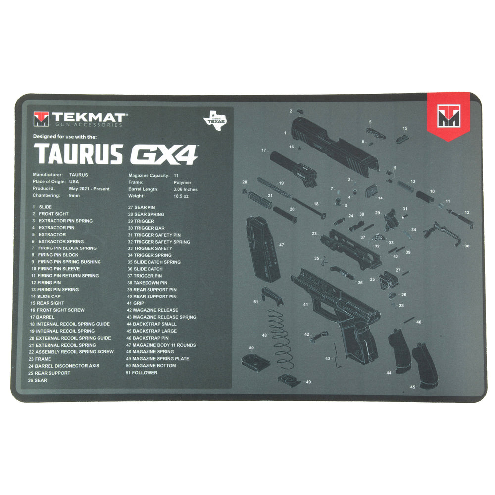Tekmat Taurus GX4 Cleaning Mat