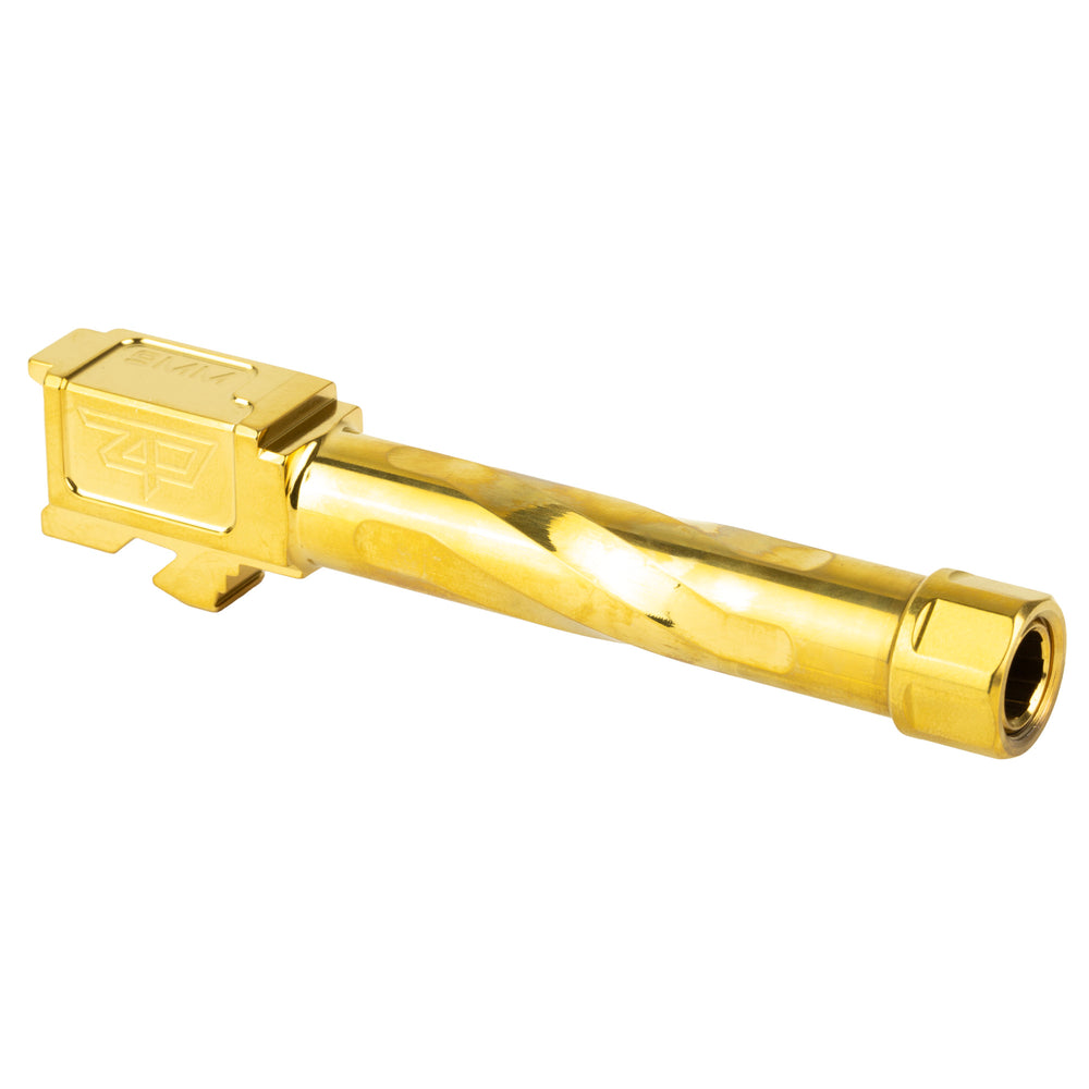 Zaffiri Barrel For Glock 19 G3 4.5 Threaded Gold