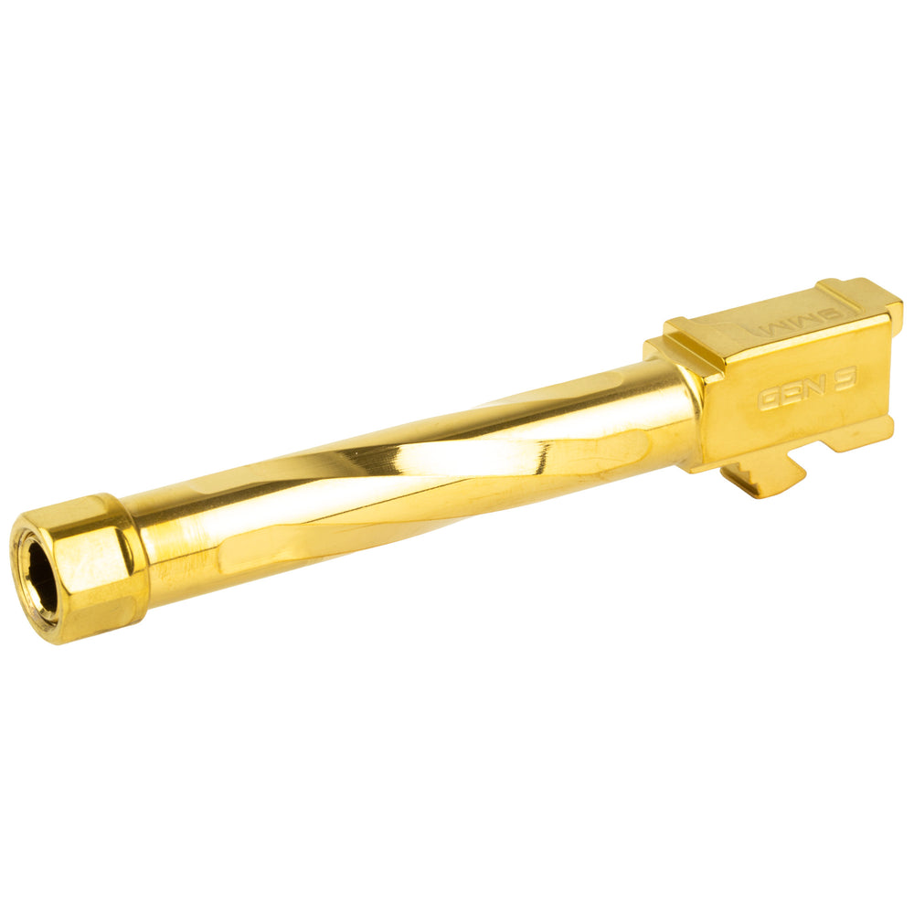 Zaffiri Barrel For Glock 17 G5 4.97 Threaded Gold