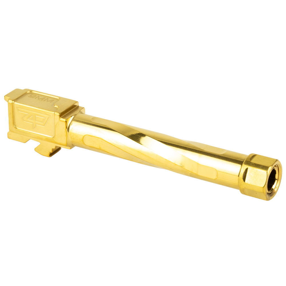 Zaffiri Barrel For Glock 17 G5 4.97 Threaded Gold