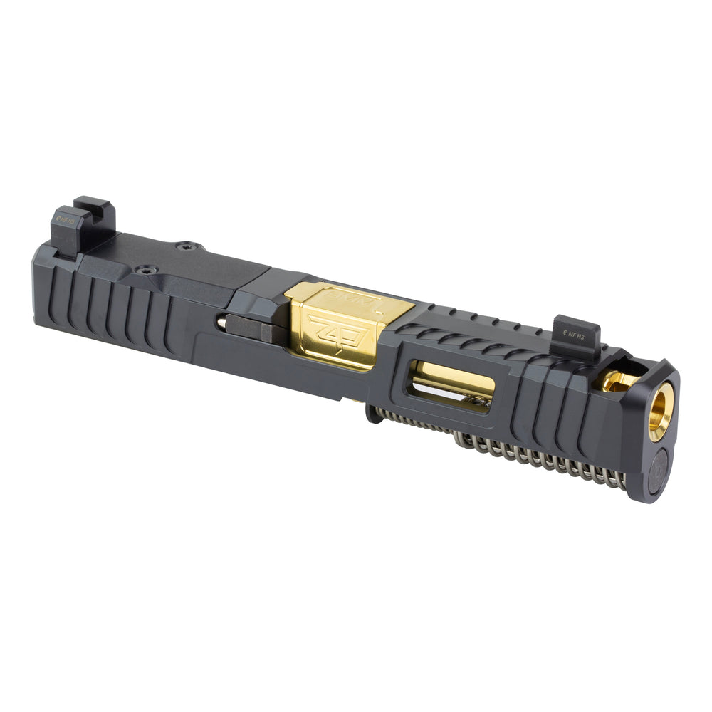 Zaffiri IBS Compact Slide For G19 G5 Black/Gold