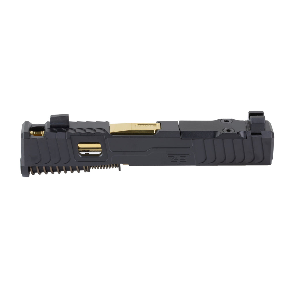 Zaffiri IBS Compact Slide For G43X Black/Gold
