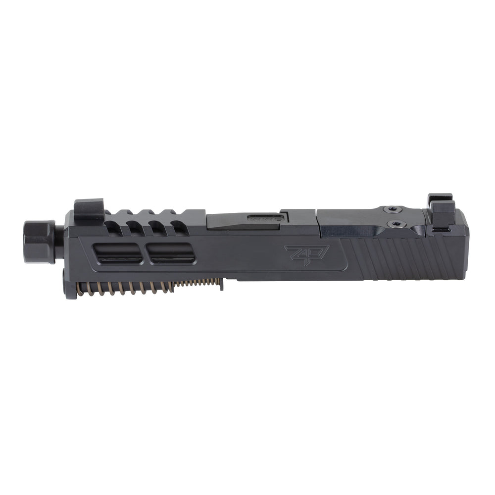 Zaffiri ZPS2 Compact Slide For G43X Threaded Black/Black