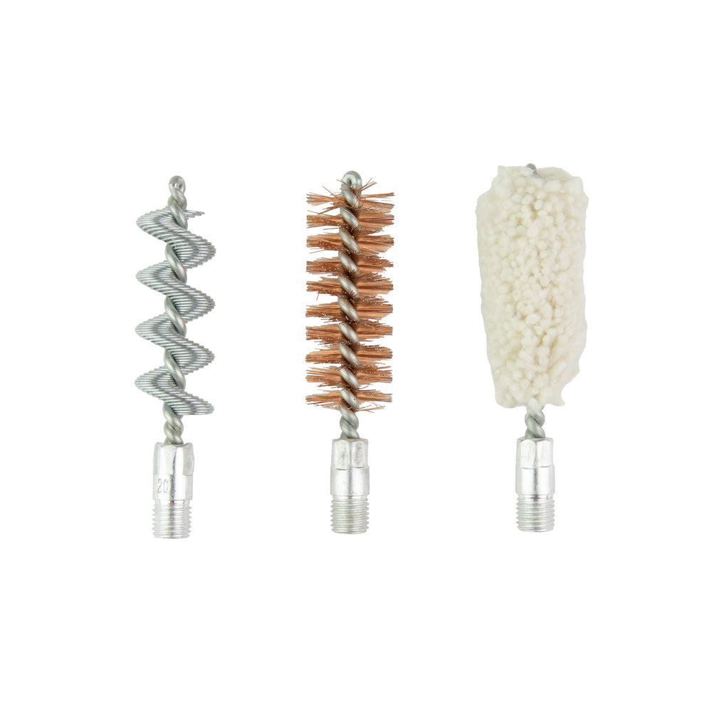 Birchwood Casey 20 Gauge Brush/Mop Cleaning 3-Pack
