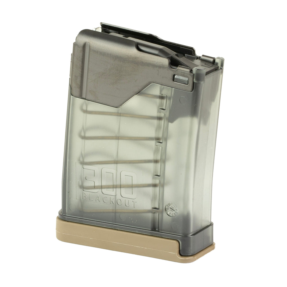 Lancer L5AWM .300 BLK Translucent 10-Round Magazine, Smoke